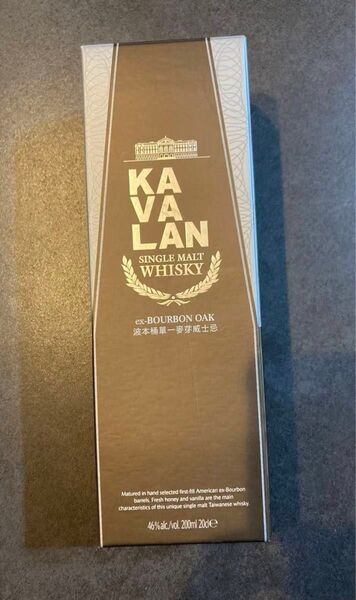 台湾ウイスキー カバラン バーボンオーク KAVALAN シングルモルトウイスキー ex-Bourbon Oak 200ml46度