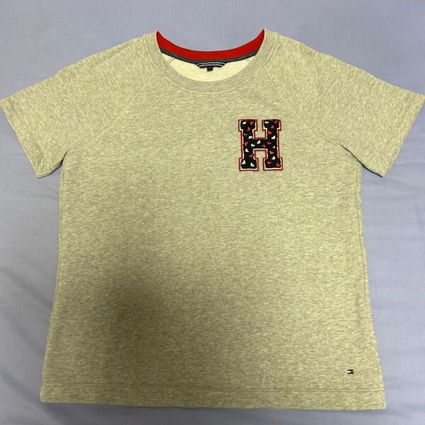 TOMMY HILFIGER トミーヒルフィガー 半袖 スエットTシャツ ユニセックス サイズM~L