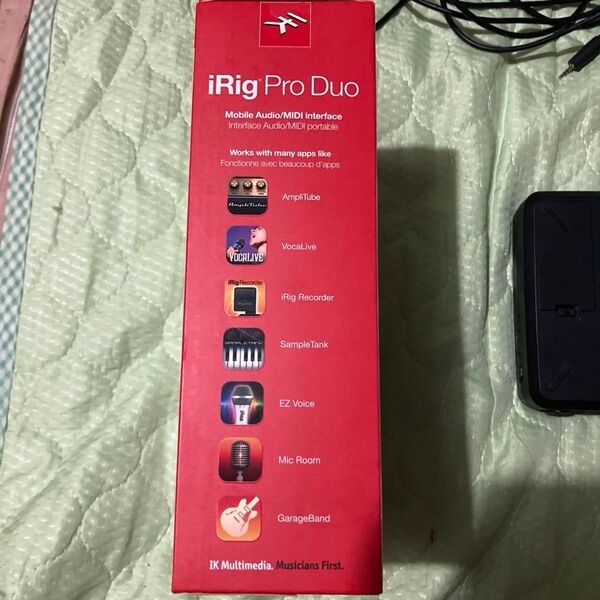 IK Multimedia. iRig Pro Duo&iKlip3 2点セット 箱付き 譜面台 要写真で全てです。