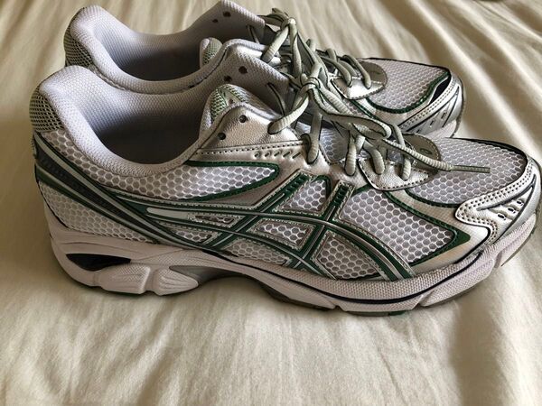 ASICS GT-2160 ホワイト シャムロックグリーン 28cm スニーカー アシックス