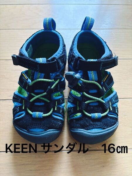 KEEN キーン キッズサンダル 16㎝ 黒