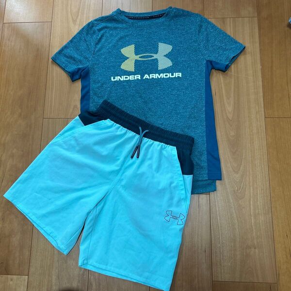 UNDER ARMOUR Tシャツ ハーフパンツ