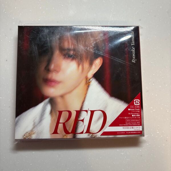 初回限定盤2 DVD付 歌詞フォトブックレット32P封入 Ryosuke Yamada CD+DVD/RED 山田涼介