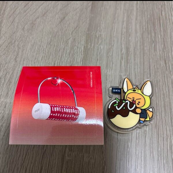 TXT ご当地 プルバトゥ 大阪 ヨンジュン ファンチュン アクリルバッジ