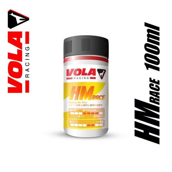 VOLA HM RACE リキッド YELLOW 100ml swix toko holmenkol lm race mx 液体