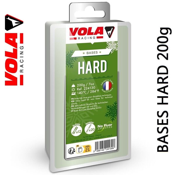 VOLA HARD BASE 200g 高性能ベースワックス swix toko holmenkol lm hm mx ガリウム