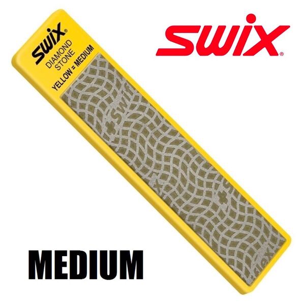 SWIX ダイヤモンドストーン 400番 MEDIUM 100mm 中目 TA400E ダイヤモンドファイル snoli vola