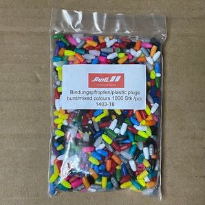 Snoli 穴埋め用P栓 mixed colours 1000粒