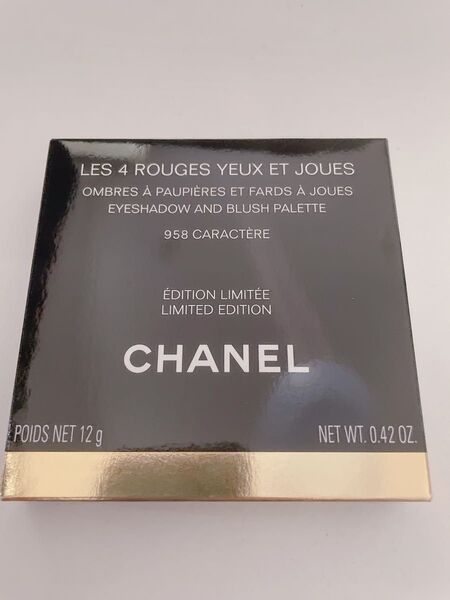 CHANEL レ キャトル ルージュ ユー エ ジュ 958キャラクテール〈アイ&チークカラー〉