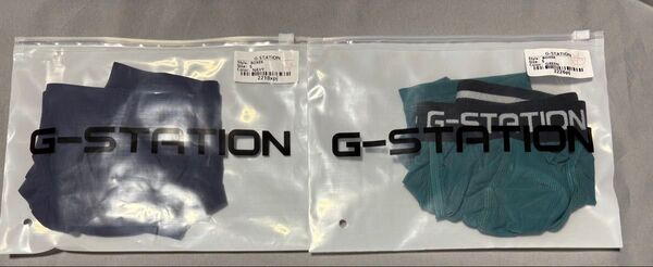 G-Station/ジーステーション 2枚セット ウルトラライト透けリブ 前穴付き&シームレス透け