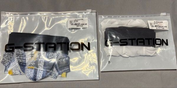 G-Station/ジーステーション 2枚セット チェック柄 格子柄&ウルトラライト透けリブ