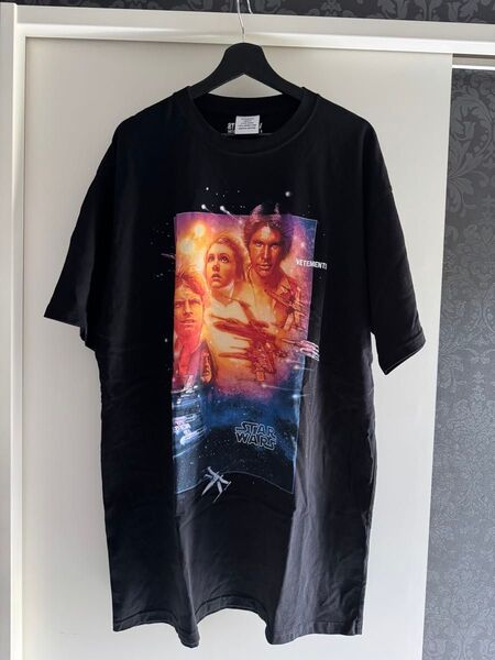 VETEMENTS スターウォーズ Tシャツ Lサイズ ブラック