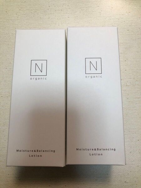 N organicエヌオーガニック モイスチュア&バランシングローション 100ml(化粧水)×2本