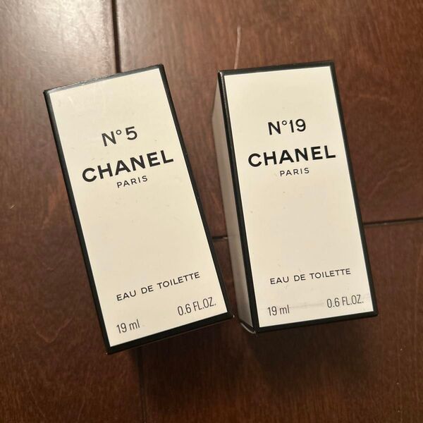 CHANEL 香水 No.5 No.19 2点セット 新品