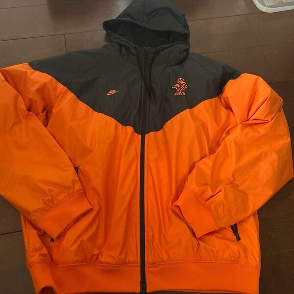 NIKE KNVB ナイロンジャケット オレンジ オランダ代表 メンズ サッカー