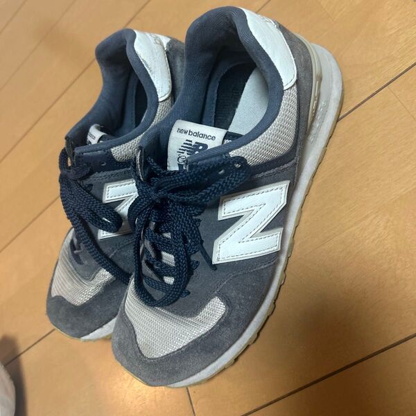 New Balance 574 スニーカー ネイビー グレー ニューバランス