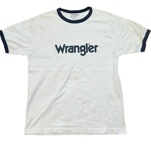 Wrangler ラングラー リンガーTシャツ ホワイト S