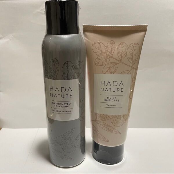 HADA NATURE 炭酸ヘッドスパシャンプー&トリートメントセット未使用