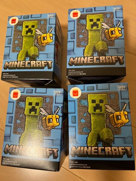 ハッピーセット マイクラ 第一弾 コンプリート 4個セット マクドナルド マック マインクラフト