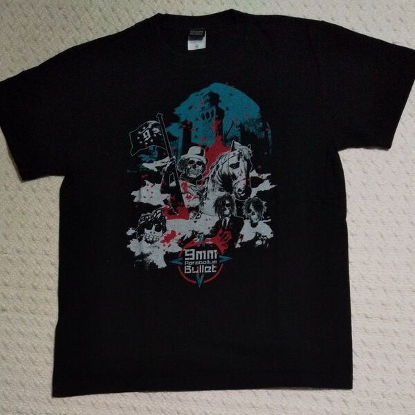 9mm Parabellum Bullet9ミリ・パラベラム・バレット★Tシャツ サイズM バンドグッズ 美品古着
