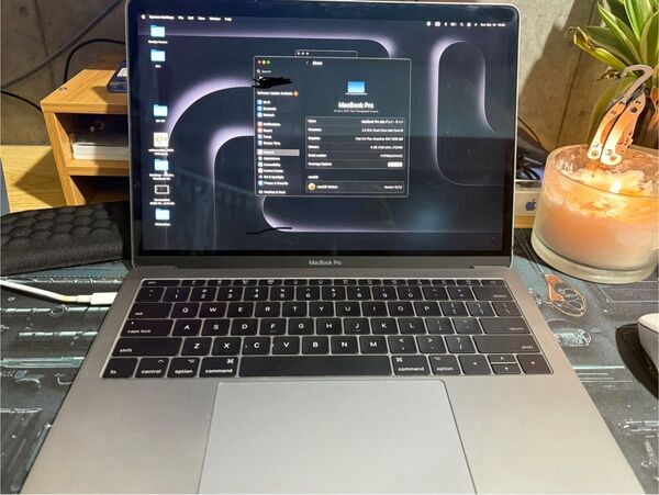 Apple MacBook Pro 13インチ 2017 スペースグレイ