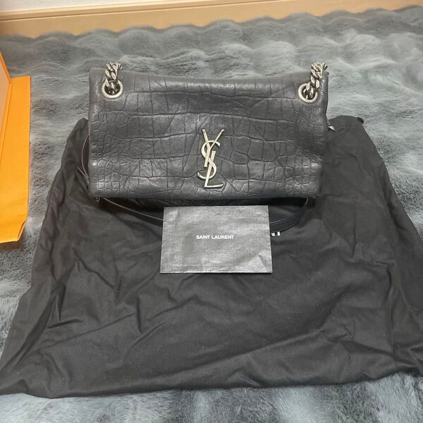 SAINT LAURENT サンローラン ショルダーバッグ ブラック