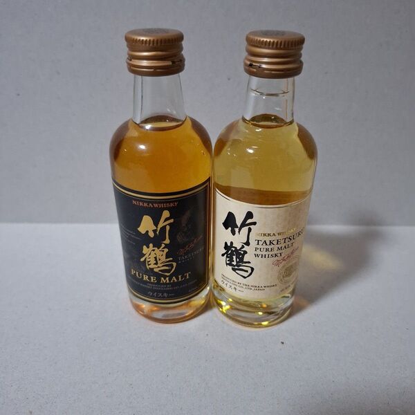 【新品未開封】ニッカウイスキー 竹鶴 ミニボトル 50ml
