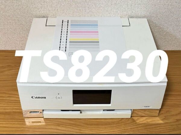 【限定セール】Canon(キヤノン)インクジェットプリンター PIXUS TS8230 ホワイト 本体【ジャンク品】