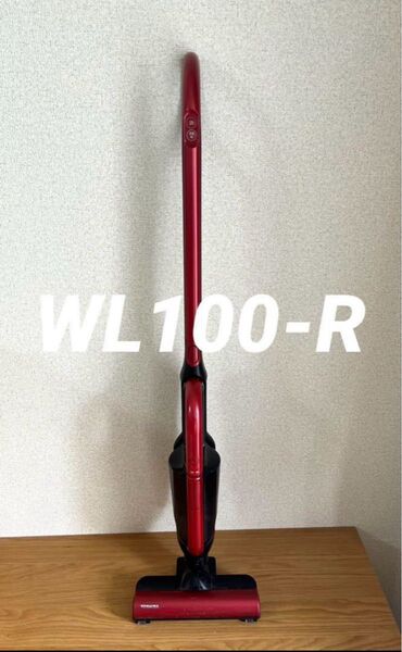 【限定セール】東芝 スティッククリーナー WL100-R(サテンレッド)本体【消毒/清掃/動作確認済】