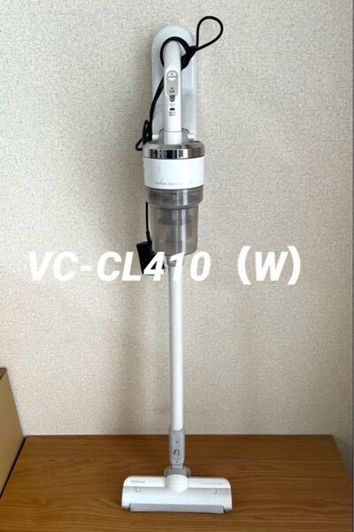 【限定セール】東芝 トルネオ ヴイ コードレス スティッククリーナー VC-CL410(W)本体【消毒/清掃/動作確認済】