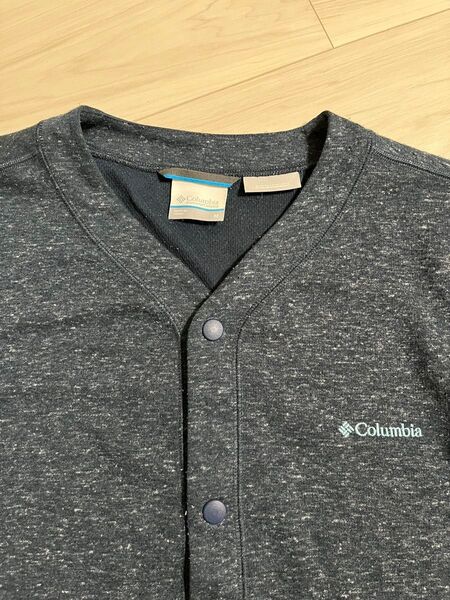 Columbia カーディガン ネイビー M OMNI-WICK
