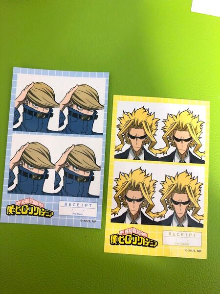 僕のヒーローアカデミア 証明写真風ステッカー