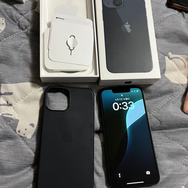 Apple iPhone13 mini 256GB ミッドナイト 国内版 SIMフリー 中古良品 MLJJ3J/A