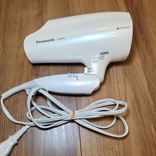 美品 Panasonic EH-NA92 ヘアドライヤー パナソニック Hot Cold nanoe ドライヤー ナノケア