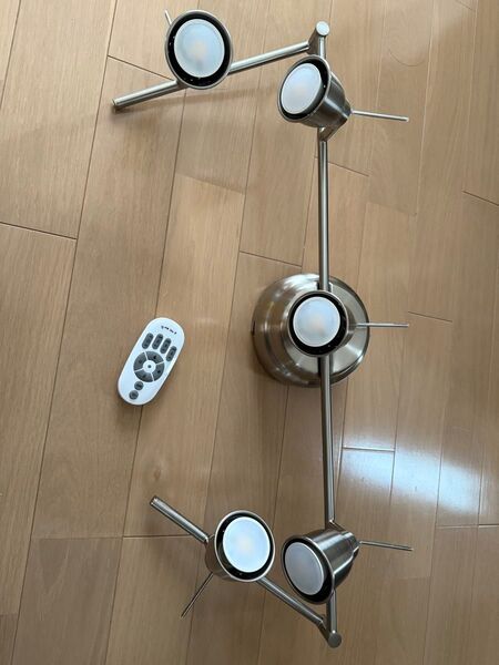 IKEA BAROMETER バロメーテル シーリングライト スポットライト LED調光電球付き