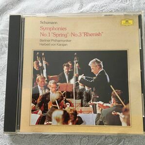 シューマン　交響曲第1&3番　カラヤン　CD