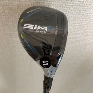 TaylorMade SIM2 MAX レスキュー 4U 22° フレックスS 新品 5番フェアウェイウッドとセット売りOK!