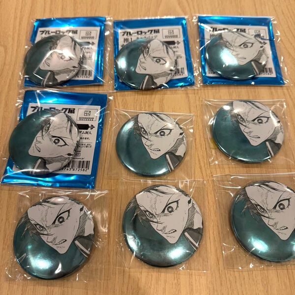ブルーロック 推しキャラバッジ 糸師凛 9点 缶バッジ 9個