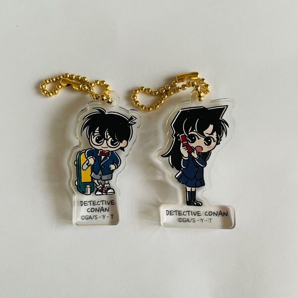 【2個セット】名探偵コナン アクリルキーホルダーコレクション-ゆるスタmini 第3弾 【江戸川コナン】【毛利蘭】