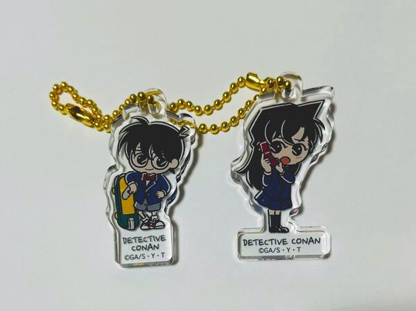 【2個セット】名探偵コナン アクリルキーホルダーコレクション-ゆるスタmini 第3弾 【江戸川コナン】【毛利蘭】