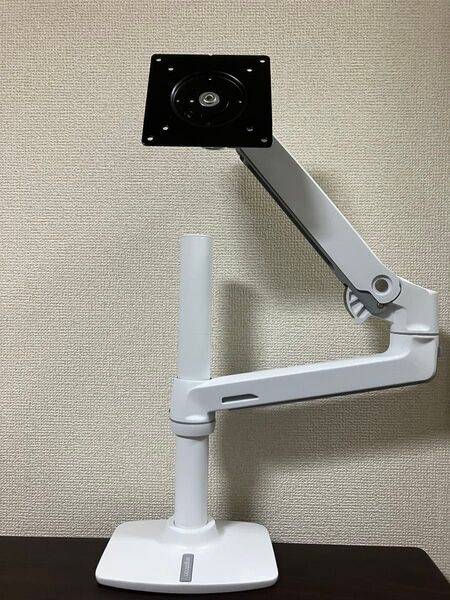 ERGOTRON エルゴトロン LX ホワイト デスク モニターアーム 長身ポール ロングポール
