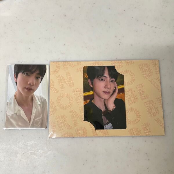 BTS JIN ジン Echo Weverse Shop Japan 特典 フォトカード トレカ