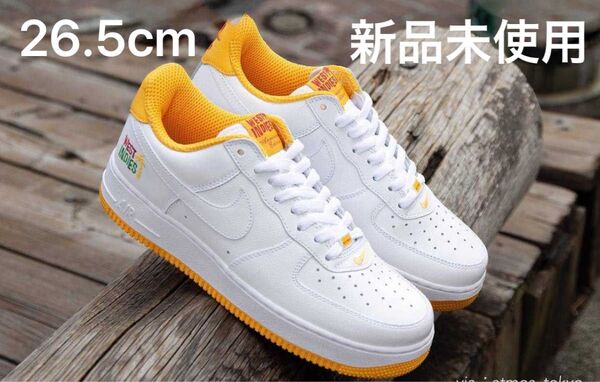 Nike Air Force 1 Low West Indies "White/University Gold" 26.5cm