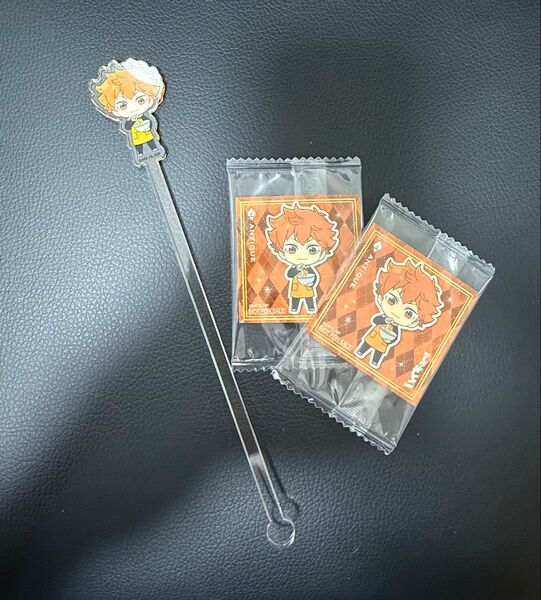 ハイキュー アンティーク コラボ 日向 マドラー シール
