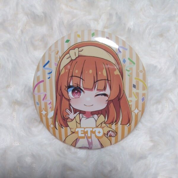 カラフルピーチ ふぴぱ えとさん①② 缶バッジ なおきりさんキーホルダー