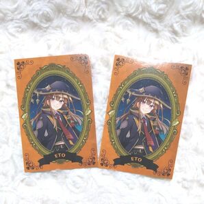 カラフルピーチ えとさん 魔法学園 トレーディングカード