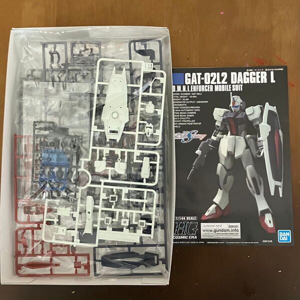 機動戦士ガンダムseed HG ダガーL 未組立 箱無し