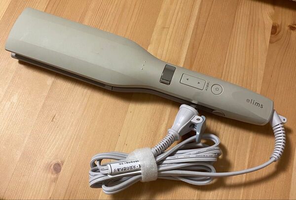 テスコム elimsワイドストレートアイロン TS750A ベージュ ブラウン
