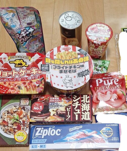 食品まとめ 詰め合わせ お菓子セット10点保存食