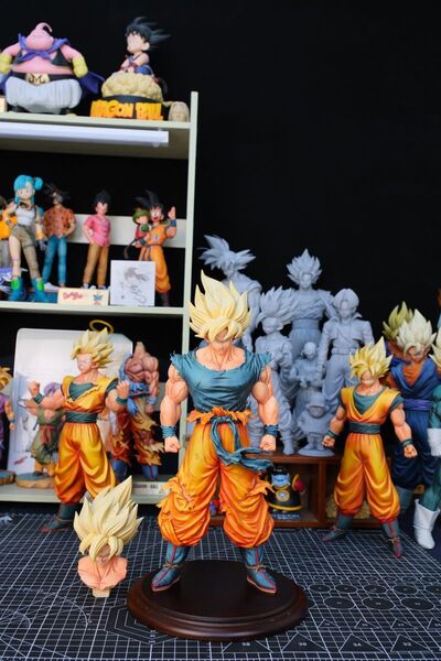 ドラゴンボール フィギュア リペイント 孫悟空gros